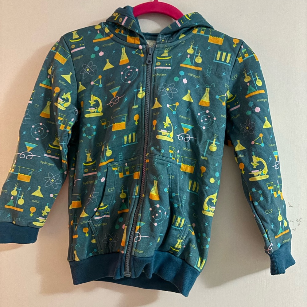 Science-Themed Kids Hoodie